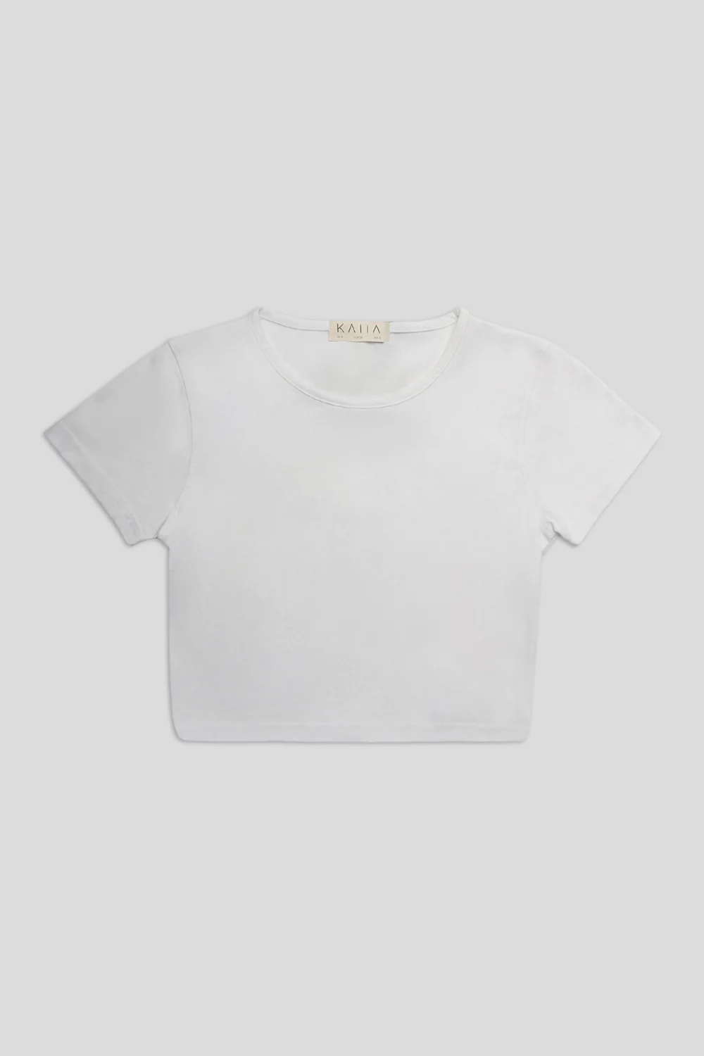 FITTED TSHIRT WHITE - Image 5
