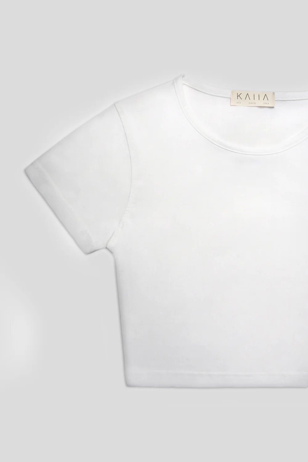 FITTED TSHIRT WHITE - Image 6