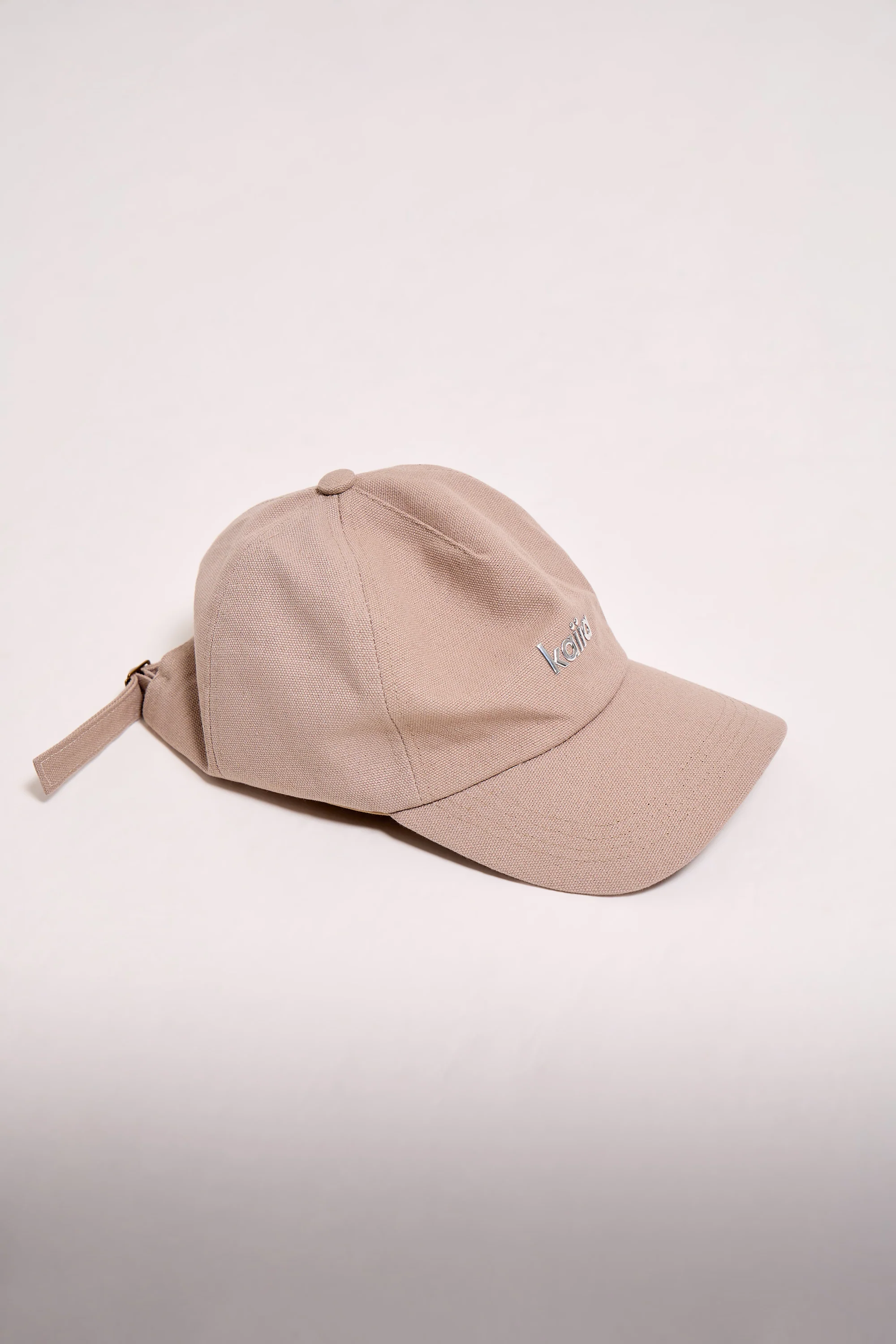 Kaiia Chrome Logo Cap Grey Taupe - Image 3