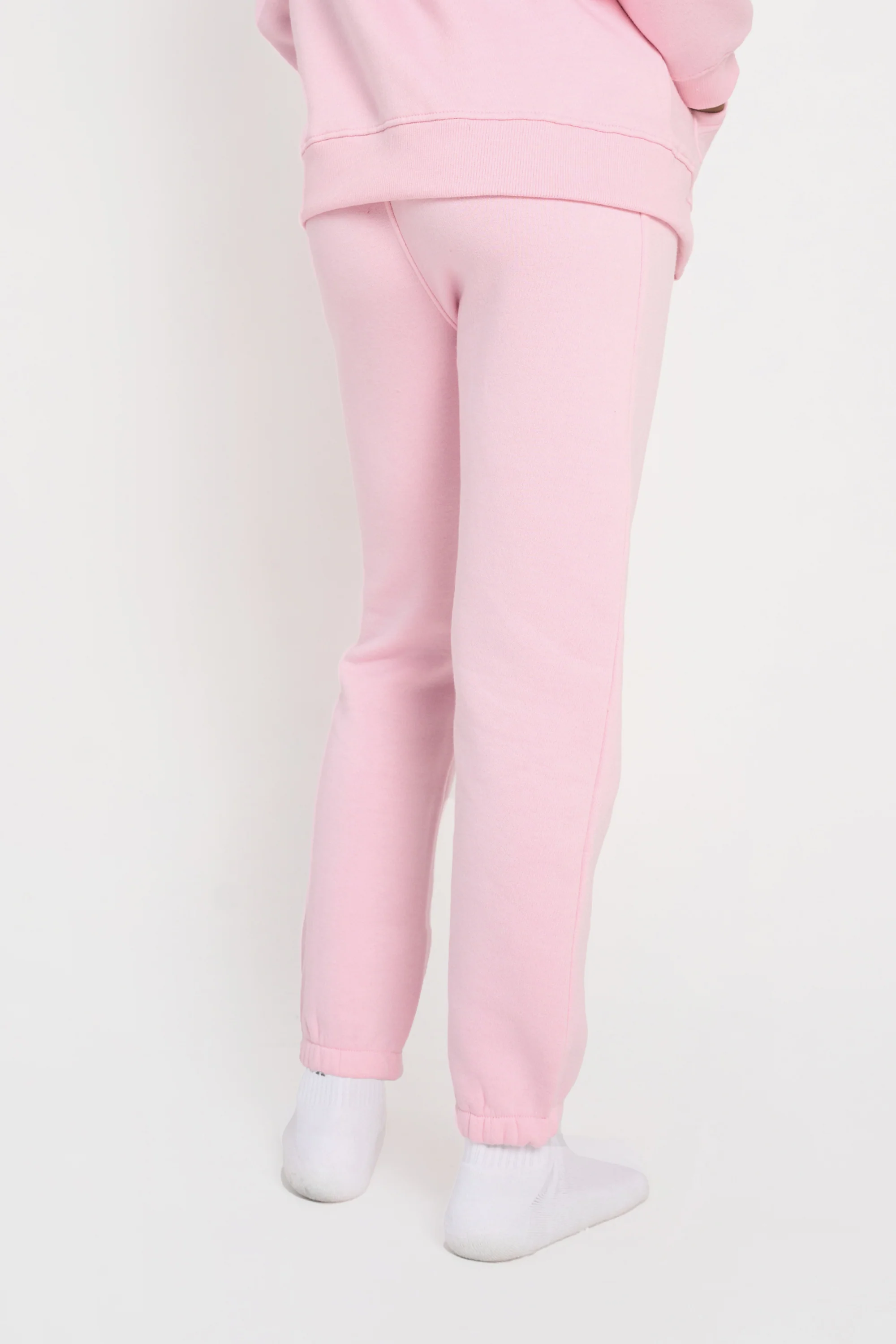Kaiia Kids Cuffed Joggers Pink - Image 3