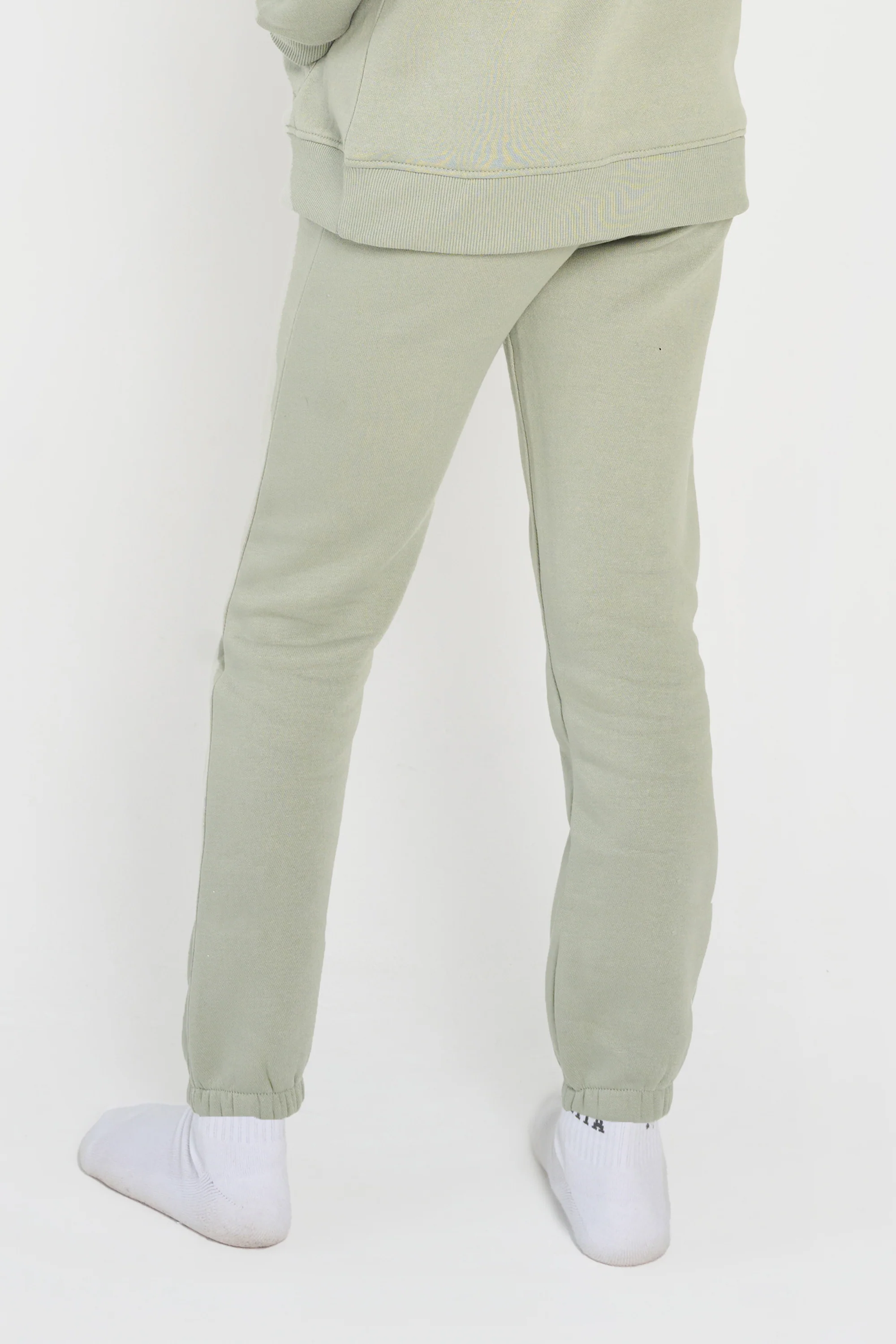 Kaiia Kids Cuffed Joggers Sage - Image 3