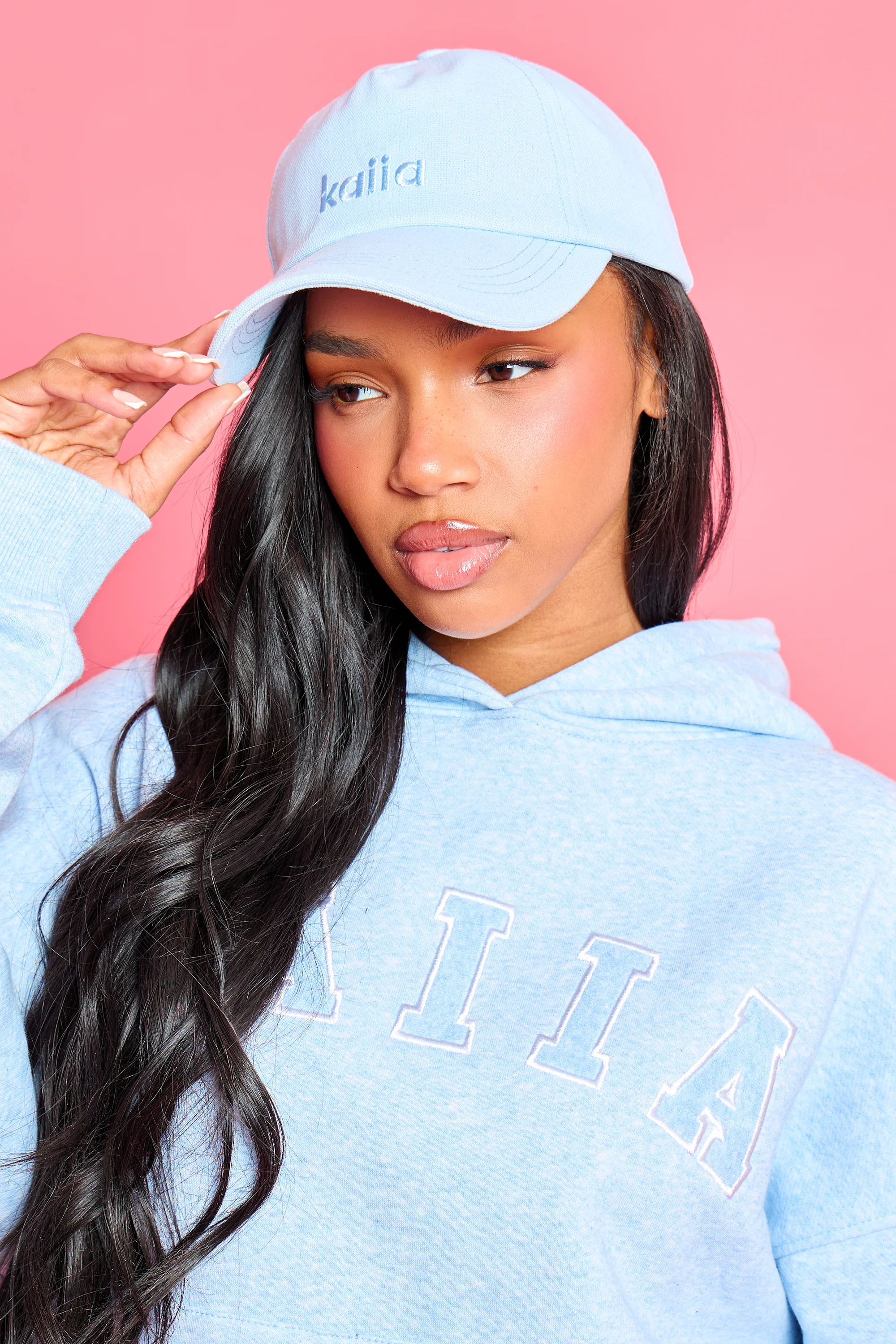 Kaiia Logo Cap Baby Blue