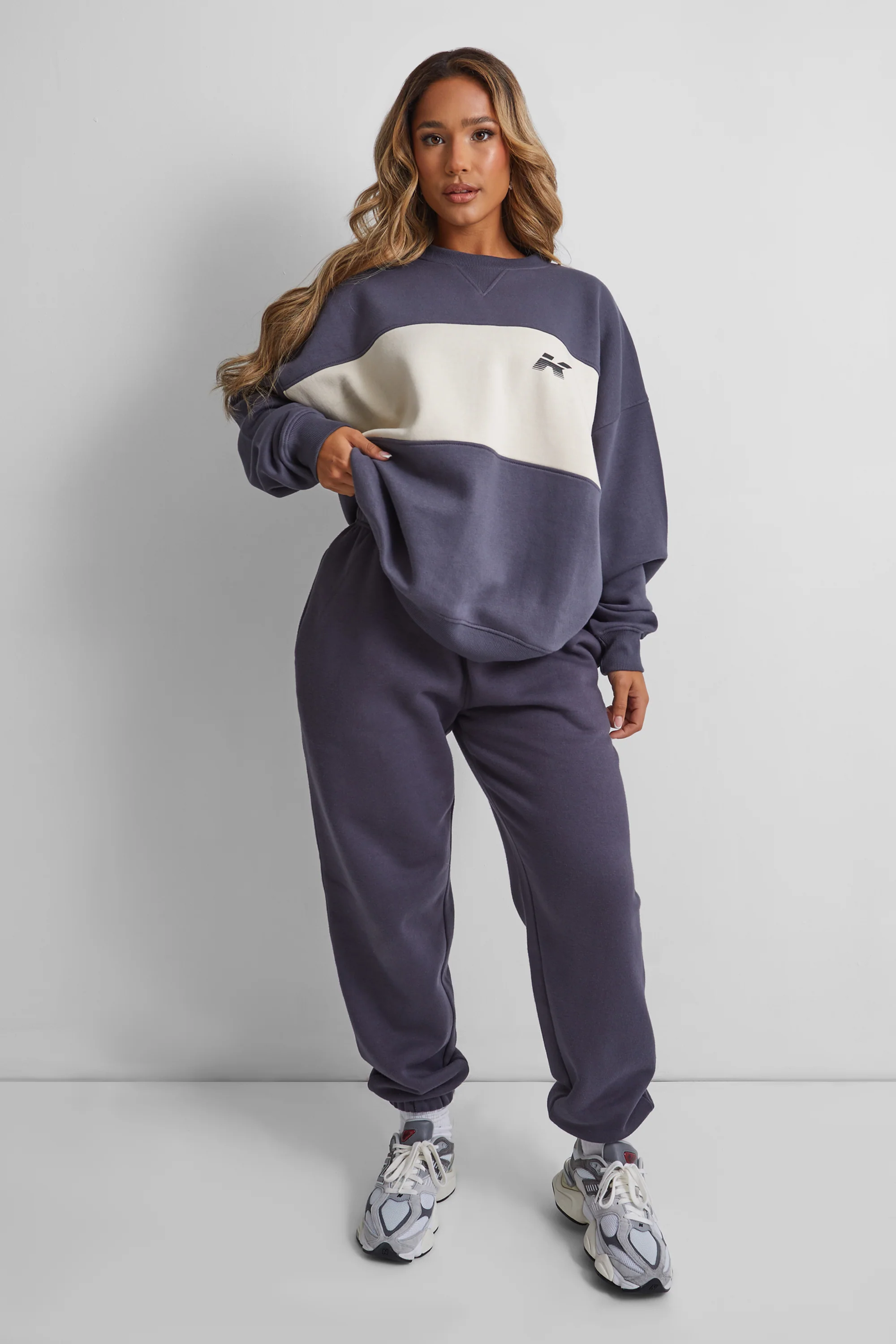 Kaiia Motocross Oversized Sweatshirt Multi - Image 2