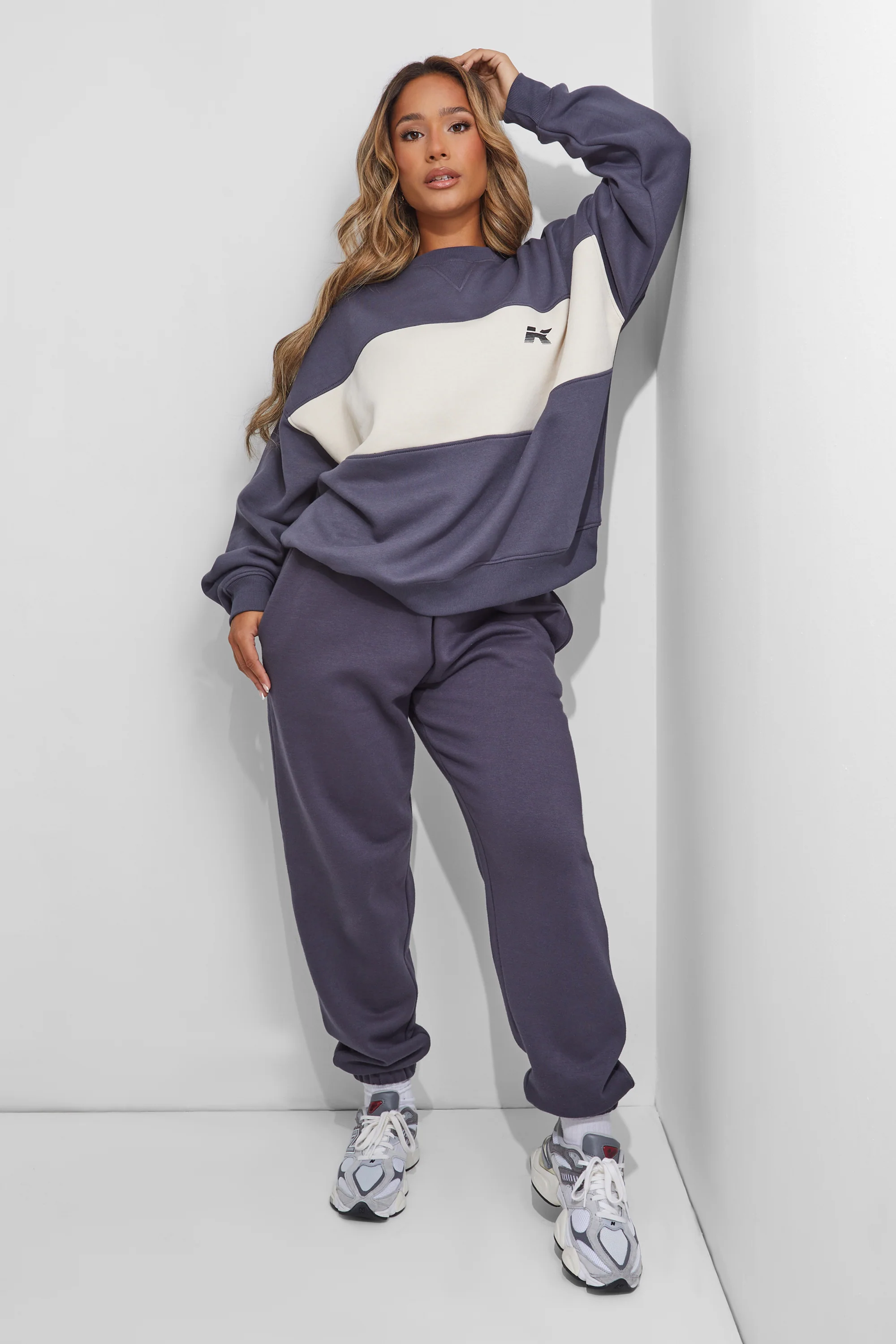 Kaiia Motocross Oversized Sweatshirt Multi - Image 4