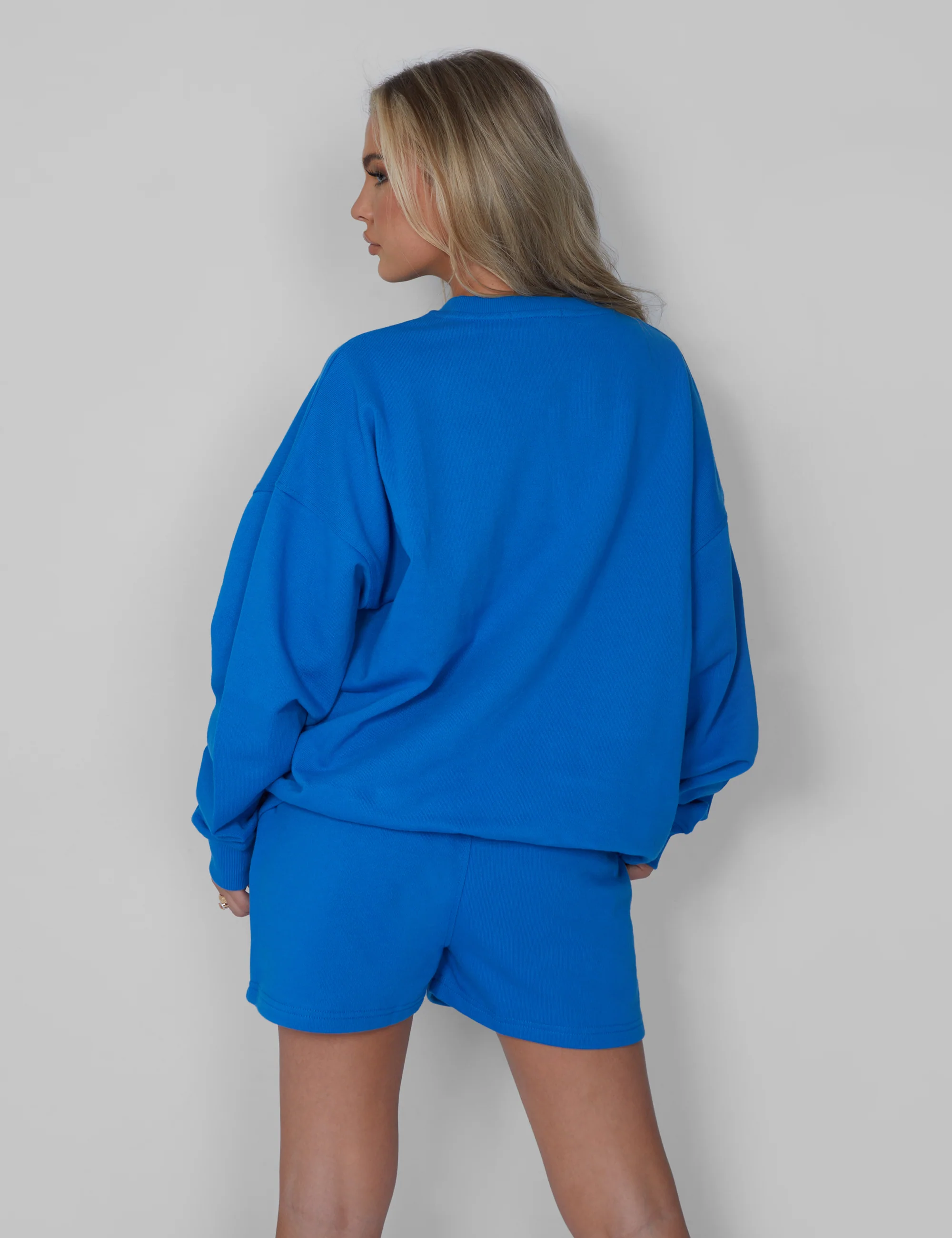 Kaiia Oversized Sweatshirt Cobalt Blue - Image 8