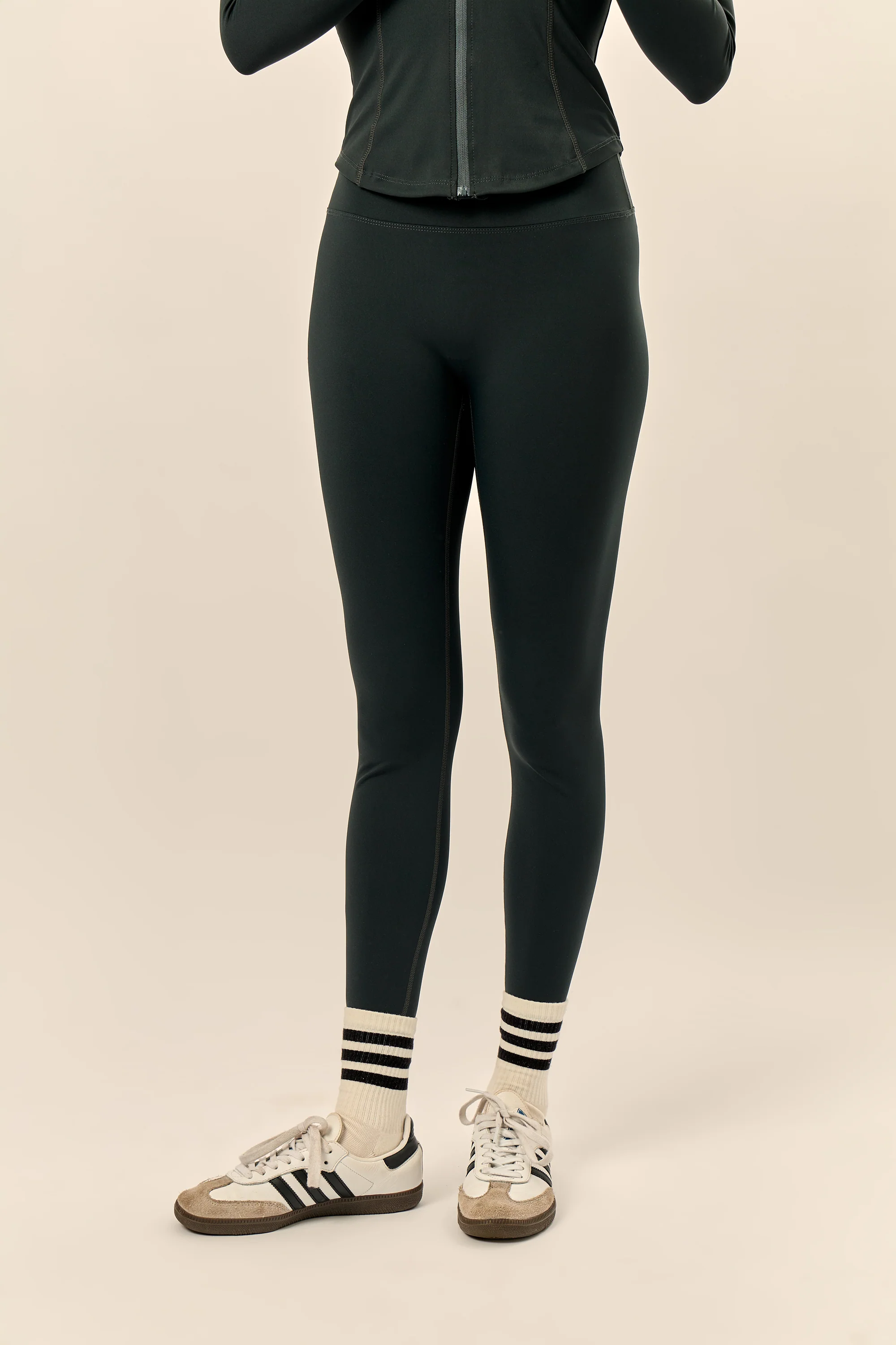 Kaiia Sculpt Leggings Pine Green - Image 3