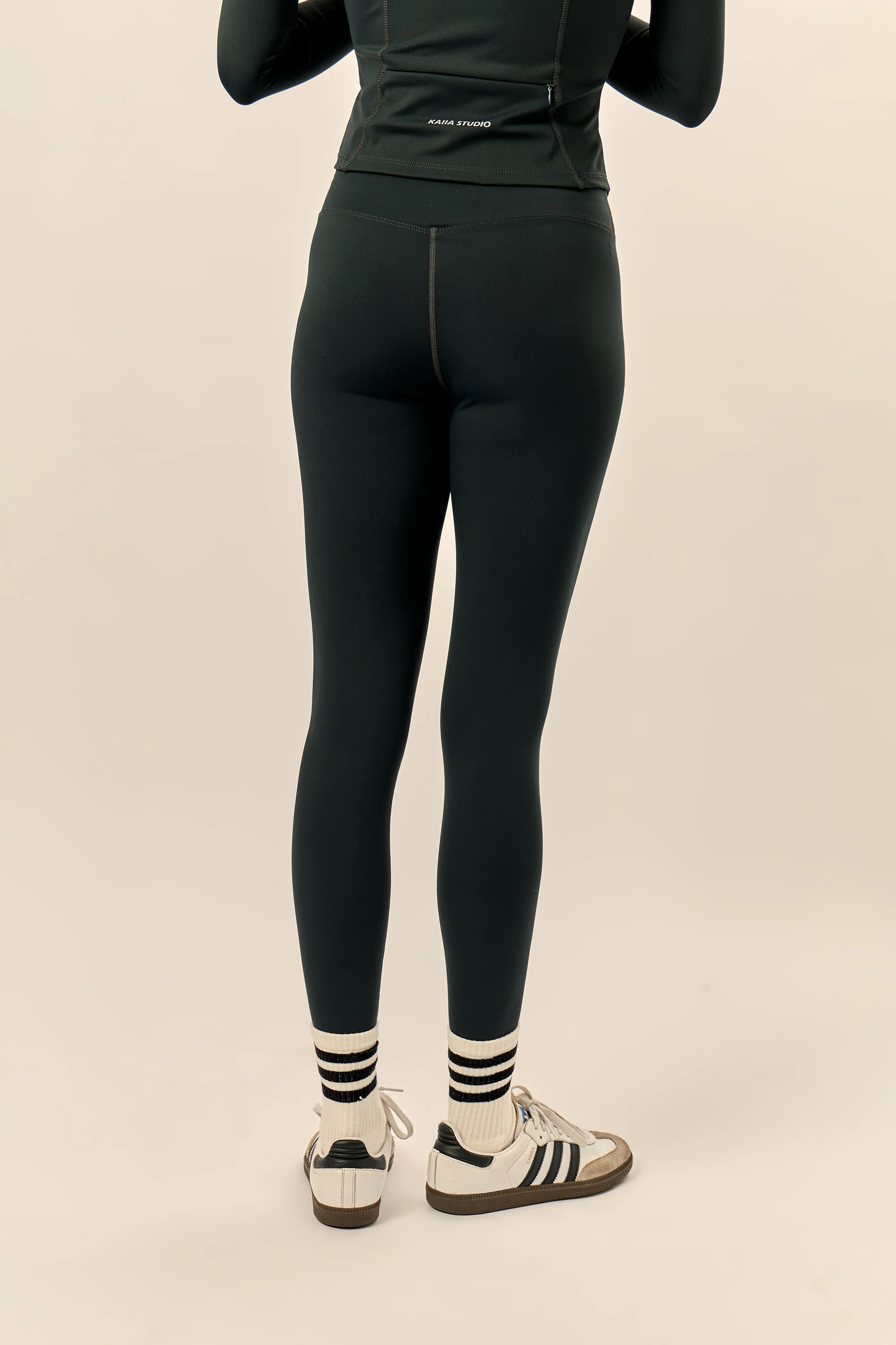 Kaiia Sculpt Leggings Pine Green - Image 4