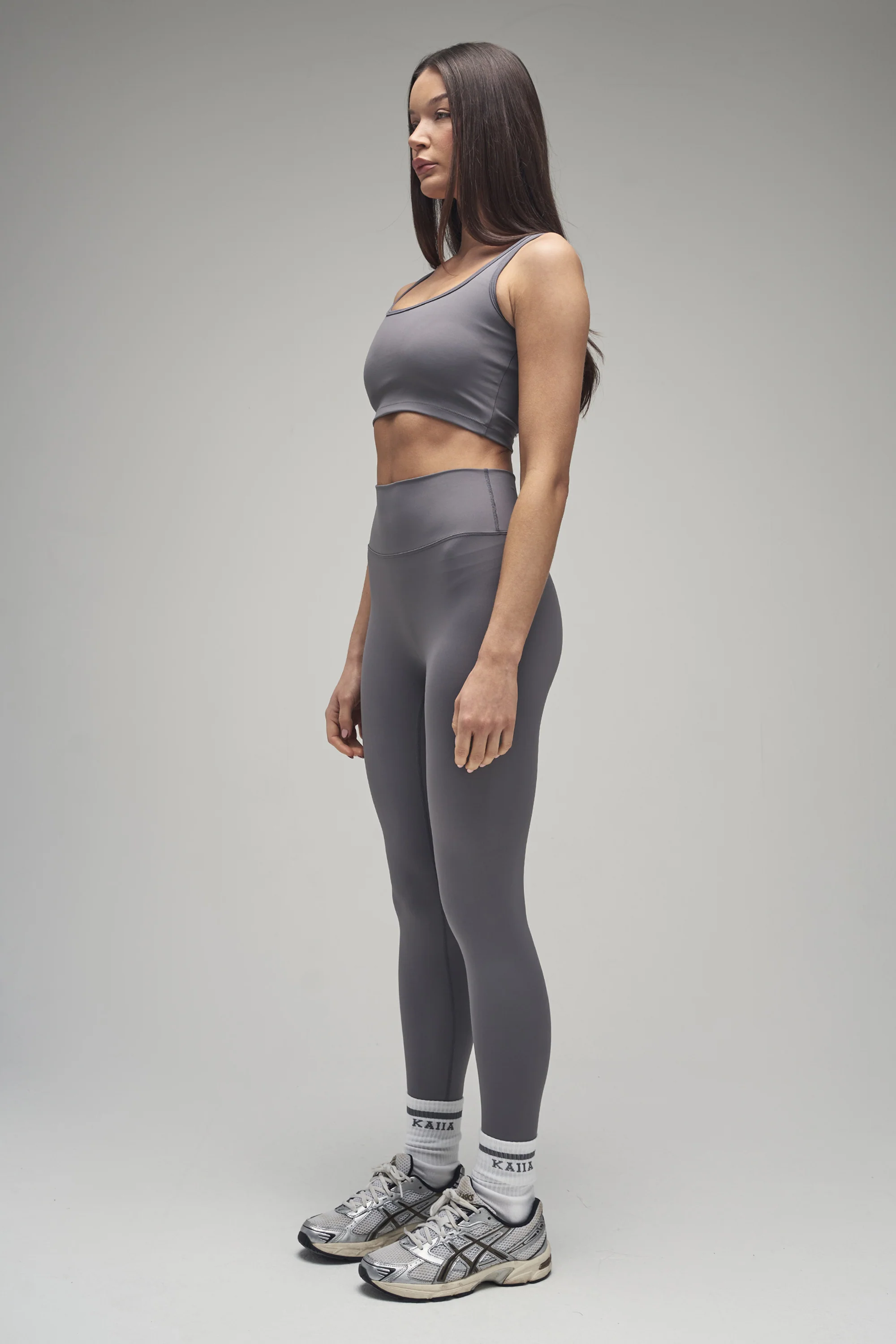 Kaiia Sculpt Leggings Slate Grey - Image 2