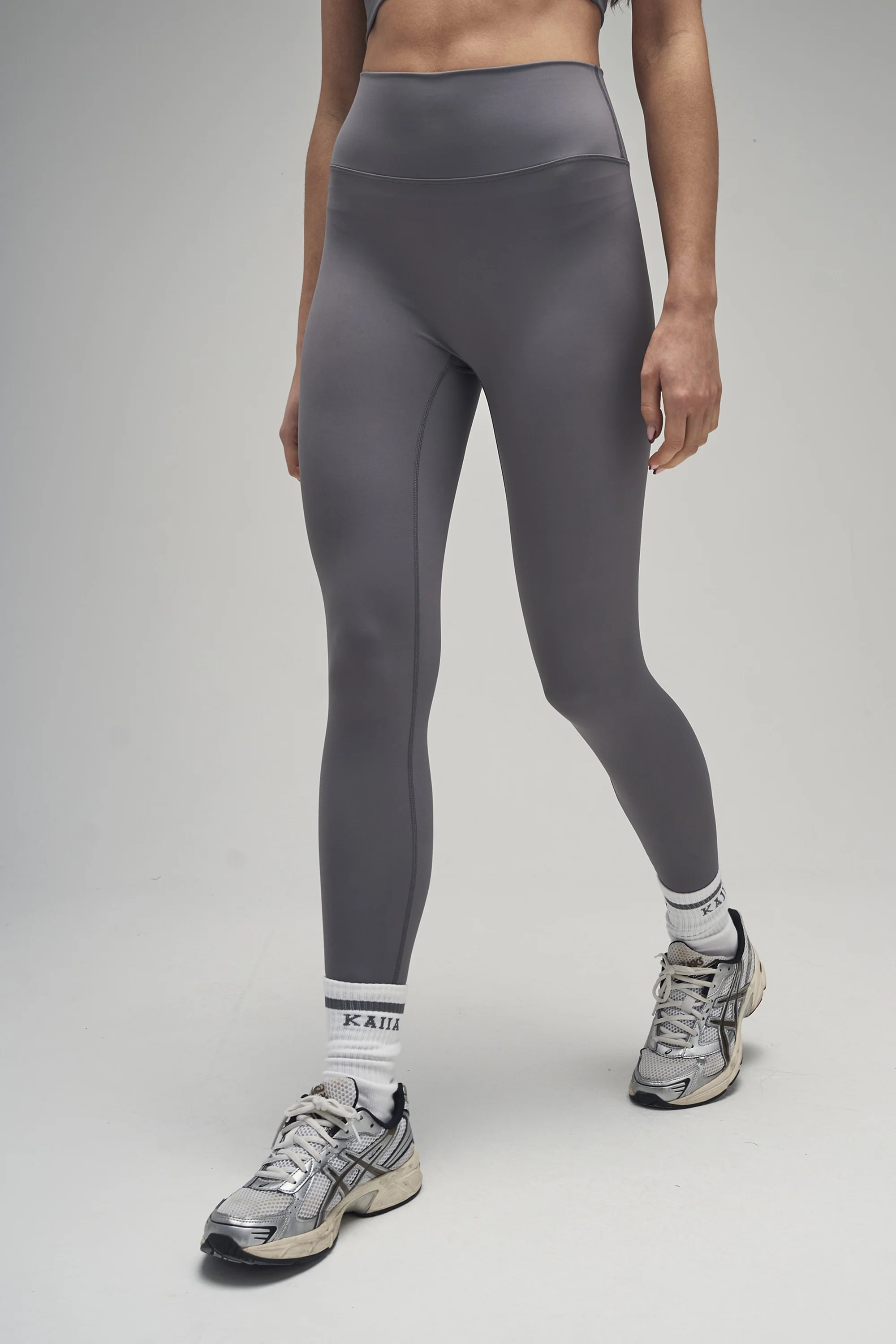Kaiia Sculpt Leggings Slate Grey - Image 3