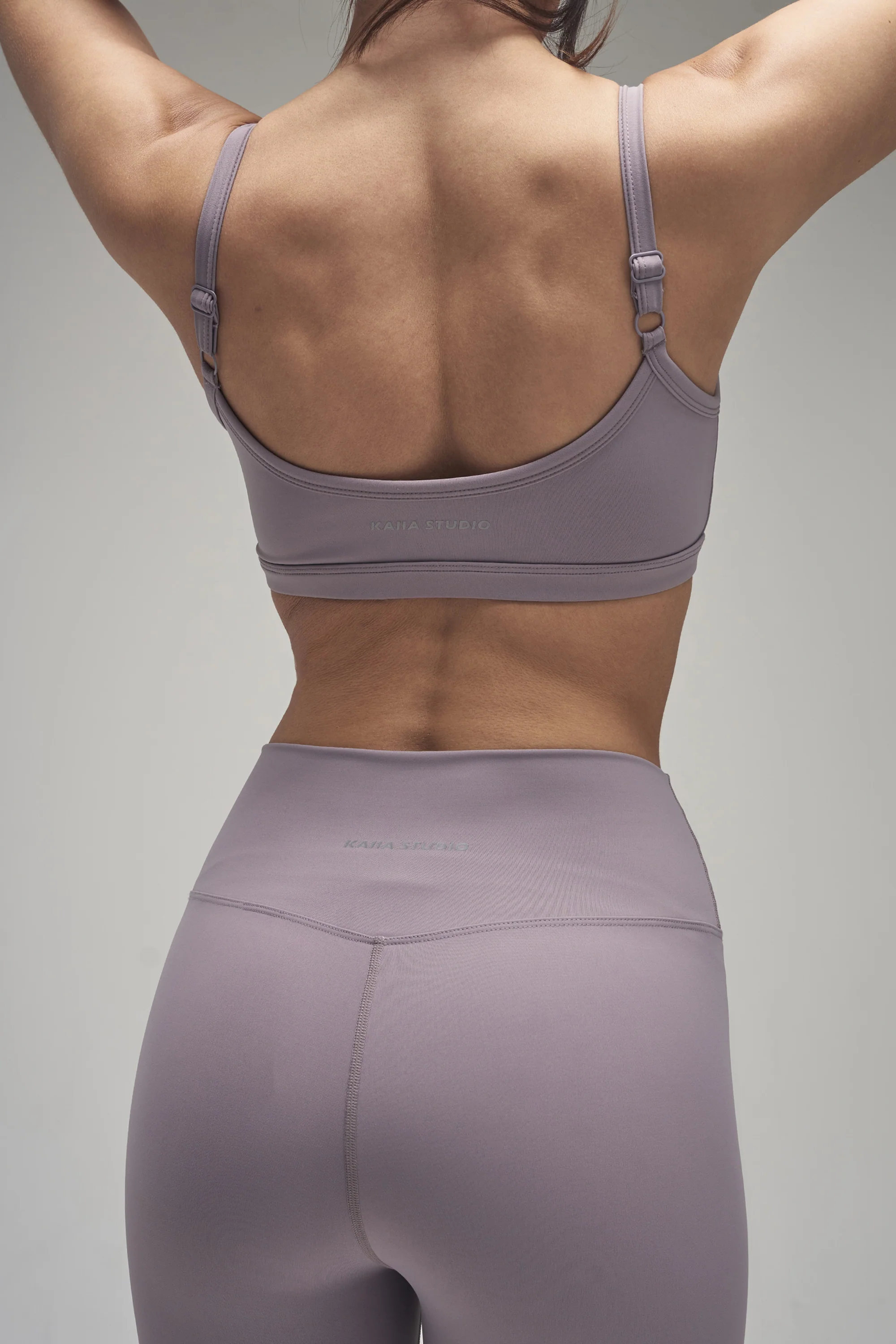 Kaiia Sculpt Scoop Neck Bralette Mauve - Image 4