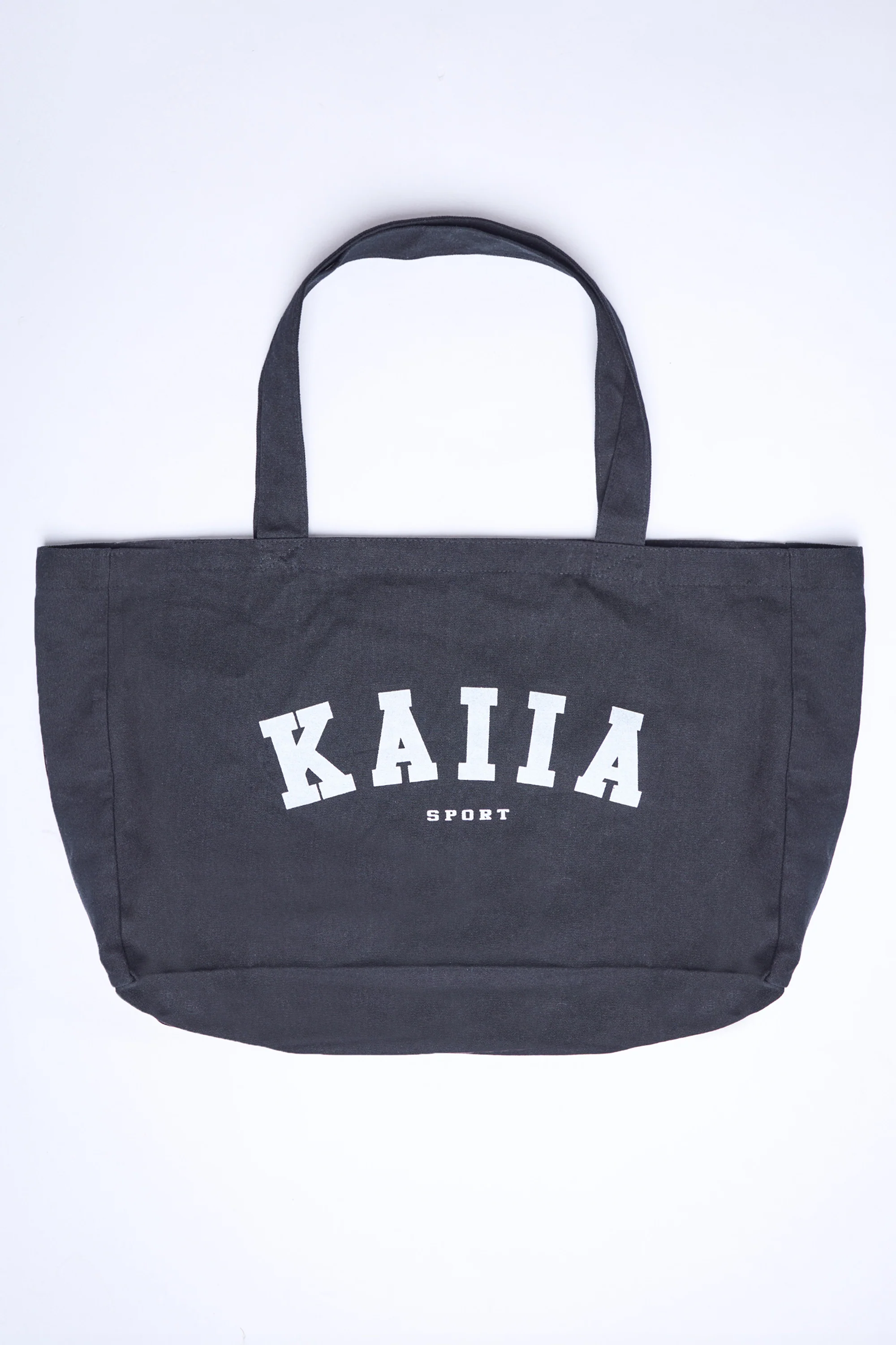 Kaiia Sport Tote Bag Black & White - Image 3