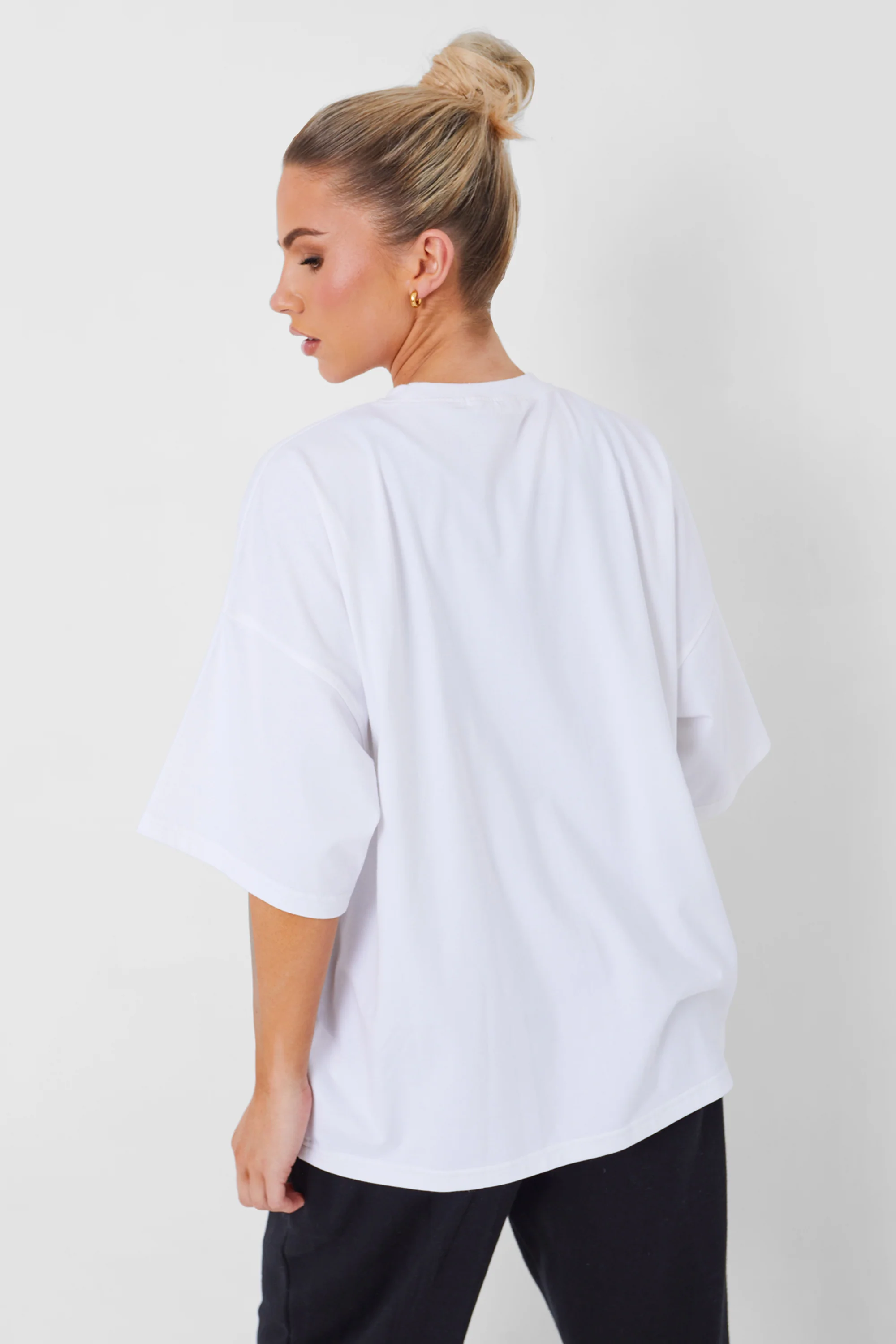 Kaiia Studio Oversized T-shirt White - Image 4
