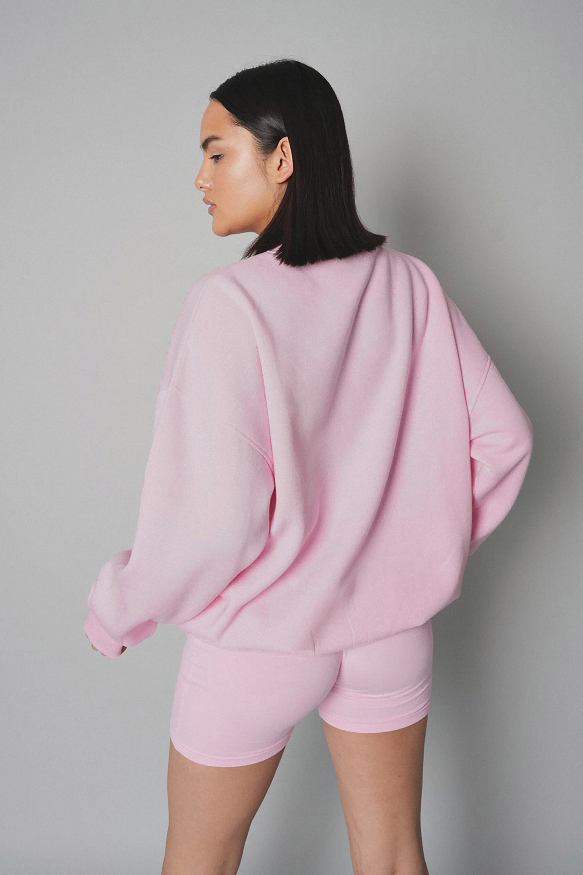 Kaiia the Label Logo Sweatshirt Pink - Image 6