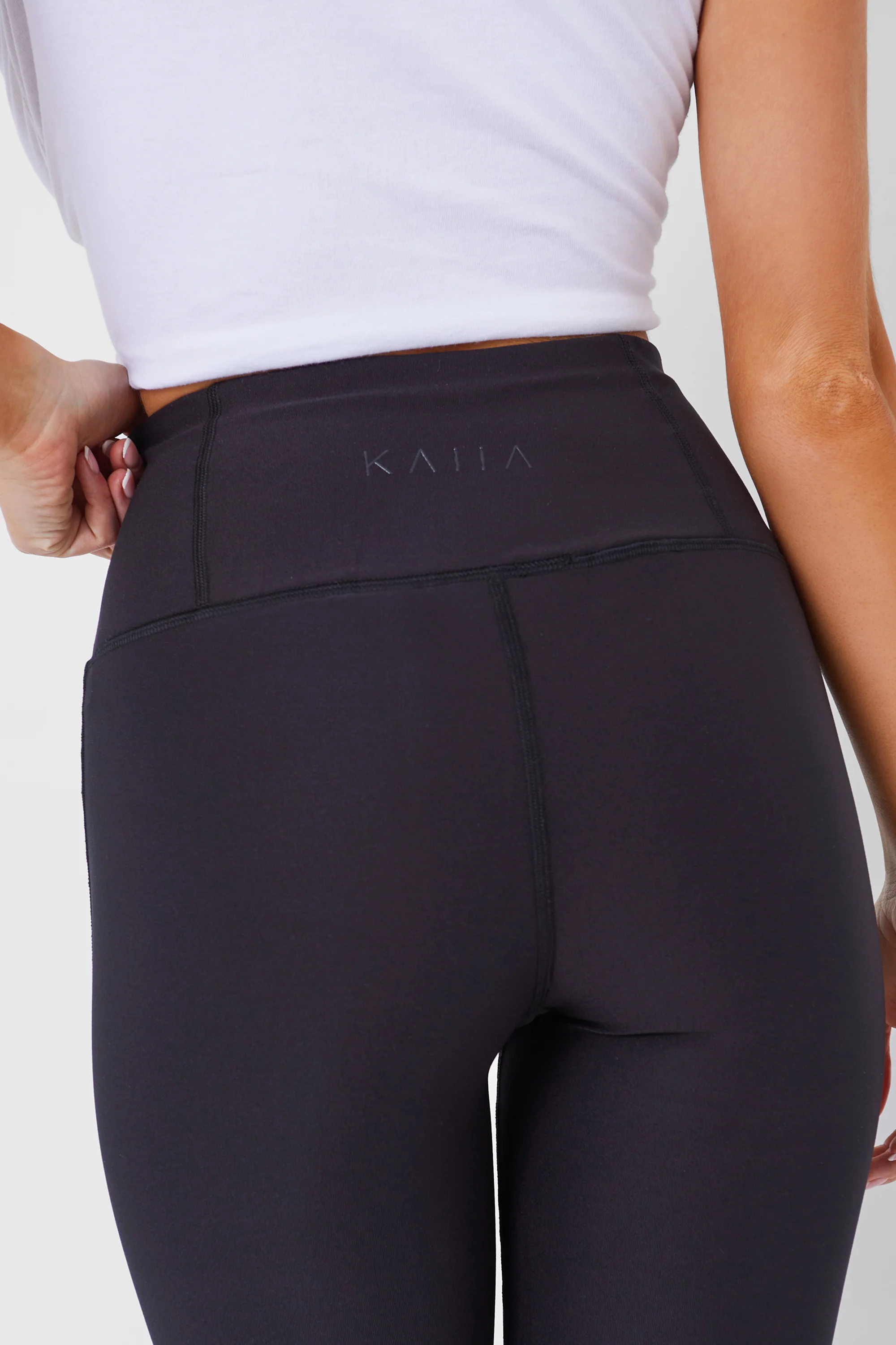 Kaiia Yoga Pants Black - Image 7
