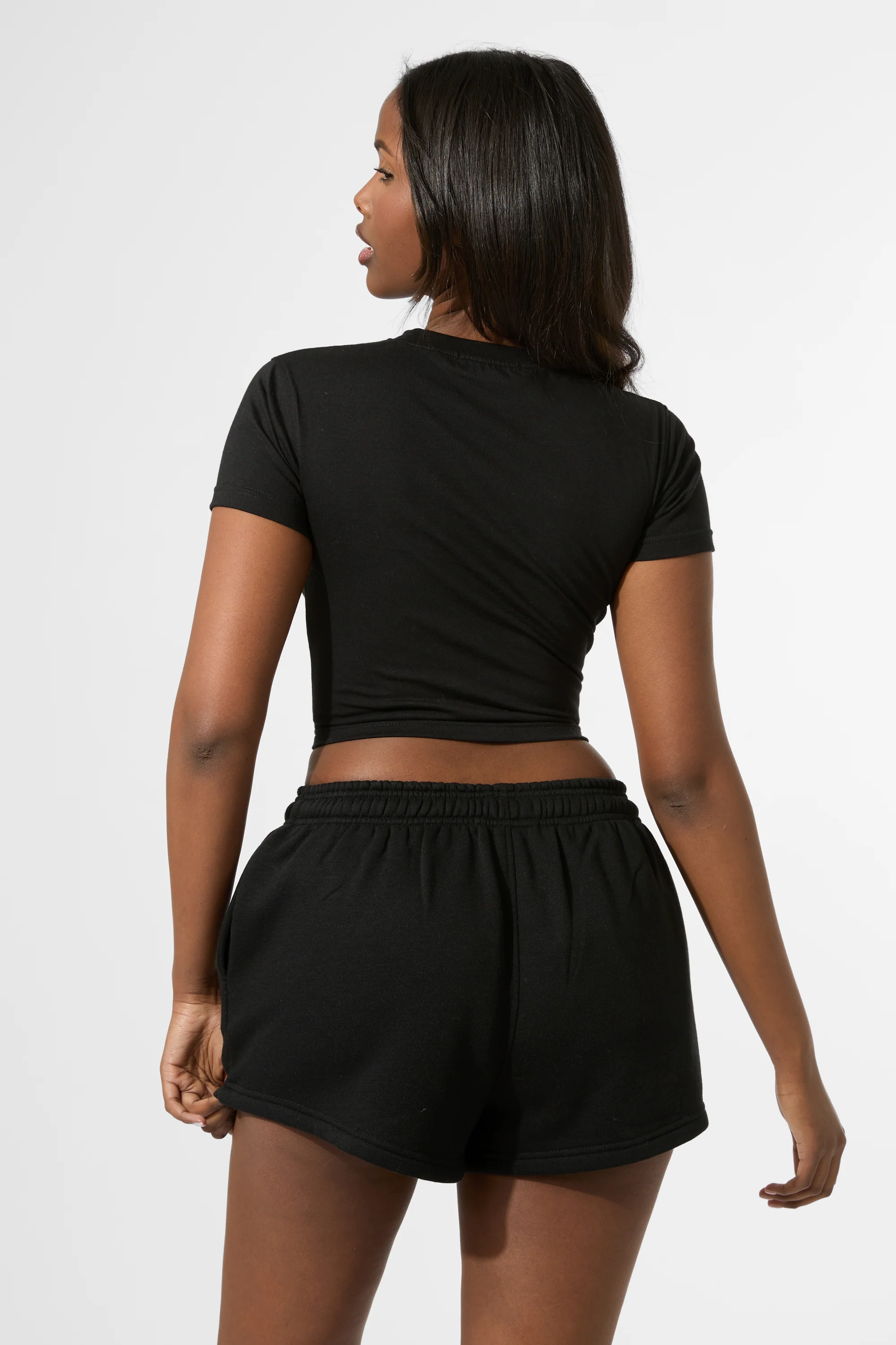 Kaiia KTL Logo Baby Tee Black - Image 3