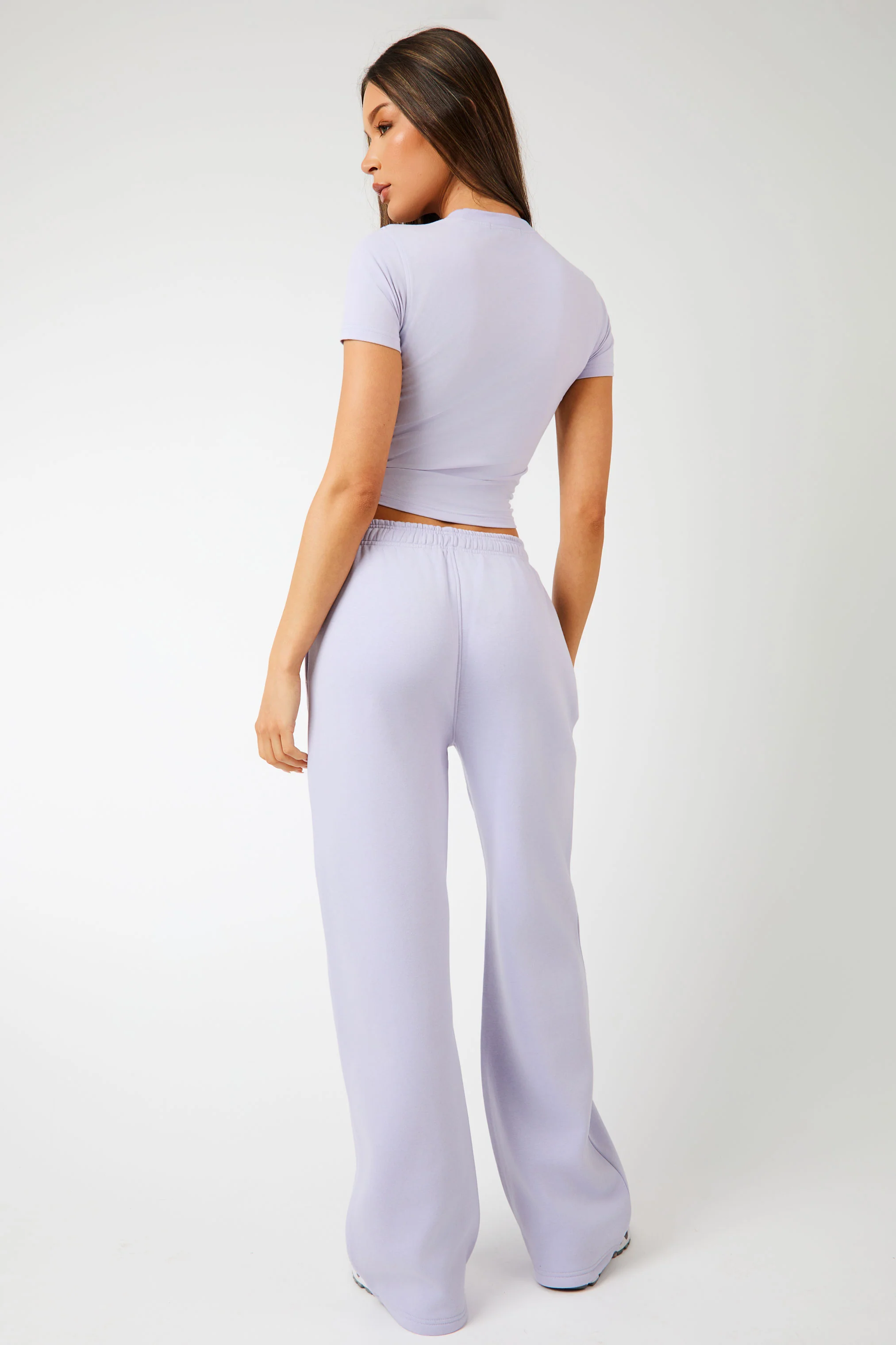 Kaiia KTL Logo Baby Tee Iced Lilac - Image 4