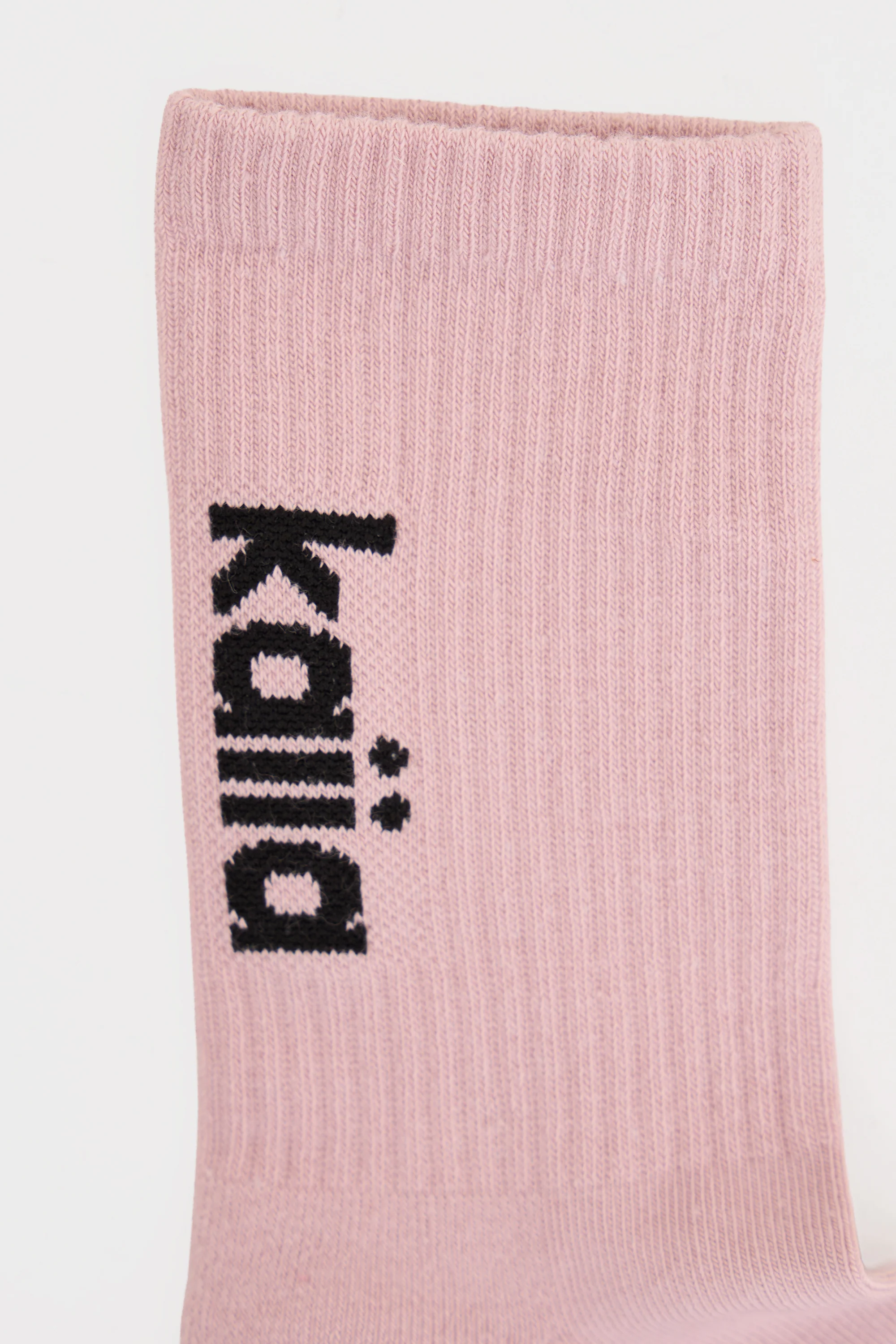 Pack of Three Kaiia Logo Socks Pale Lilac, Taupe & White - Image 3
