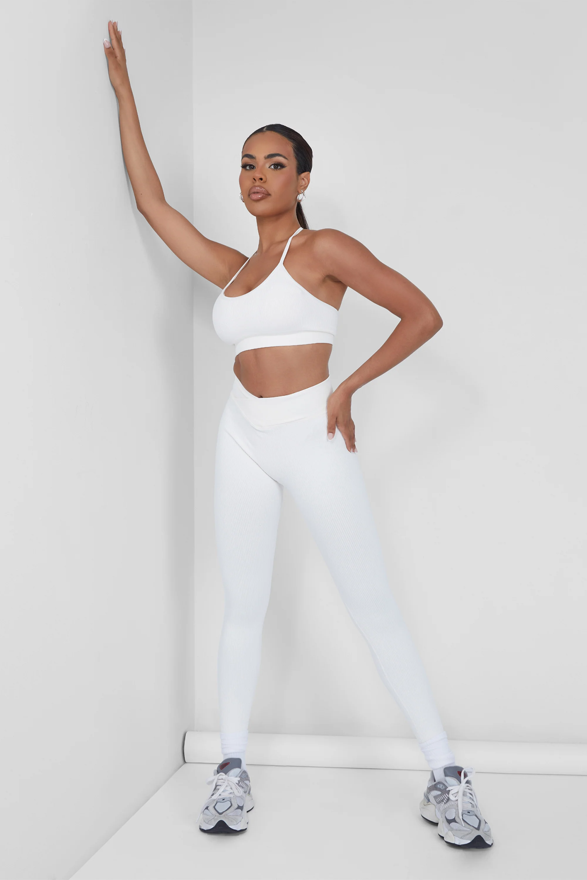 Seamless Leggings White - Image 2